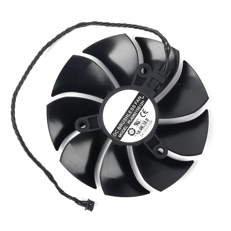 Coolerage 85mm DC 12V 0.55A 4Pin PLA09215S12H RTX2080Ti GPU Fans for EVGA RTX 2060 2070 2080 2080Ti RTX2080Ti Graphics Card Cooling Fans (Fan - A) - Image 1